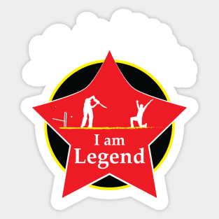 AB de Villiers - I am Legend T-Shirt Sticker